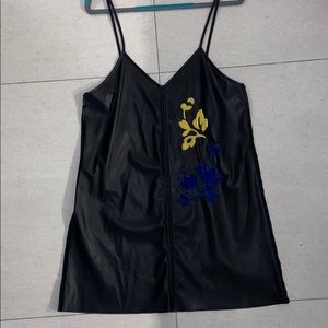 Zara Leather Dress